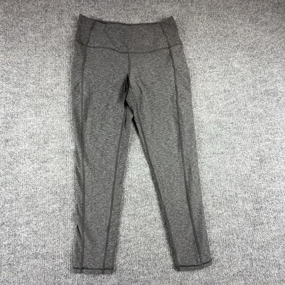 The North Face Leggings Womens XL Gray FlashDry Mid Rise Ankle Athletic Yoga